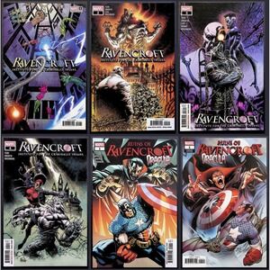 Ravencroft #1-4 & Ruins of Dracula #1 Variants Comic Book‎ Lot Marvel 2020